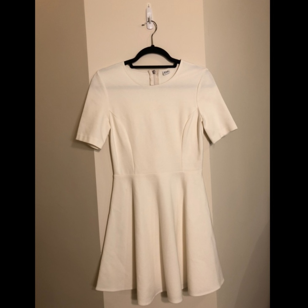 Three Dots Ponte Crew Neck Dress
